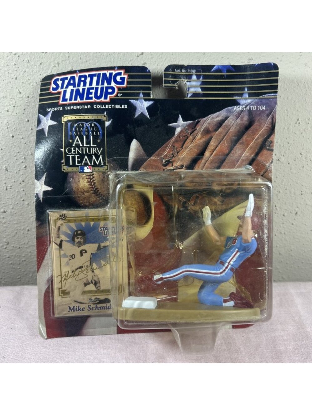 Mike Schmidt Philadelphia Phillies Starting Lineup HOF Collectible All Century